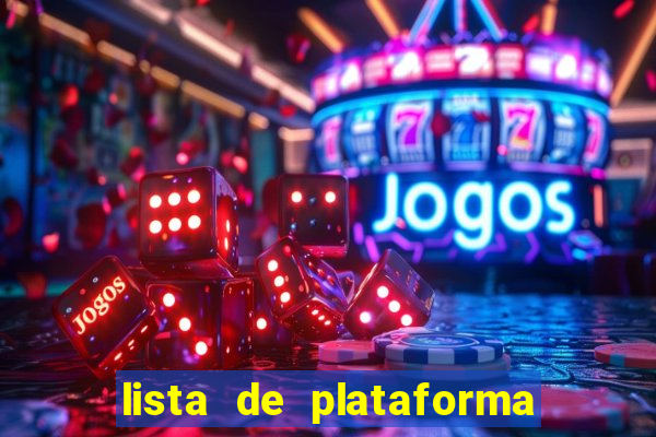 lista de plataforma de jogos